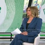 Christine’s blue blazer and pant suit on Today