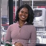 Ciara Lucas’s pink zip jacket on Today