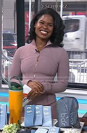 Ciara Lucas’s pink zip jacket on Today