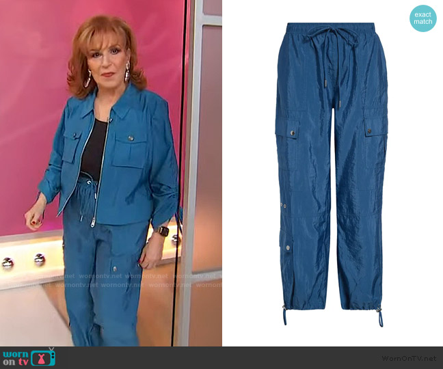 Cinq a Sept Nitsan Parachute Pants worn by Joy Behar on Sherri