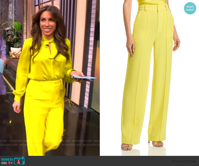 Cinq a Sept Amanda Pants worn by Alyssa Farah Griffin on The View