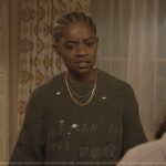 Coop’s gray distressed sweater on All American