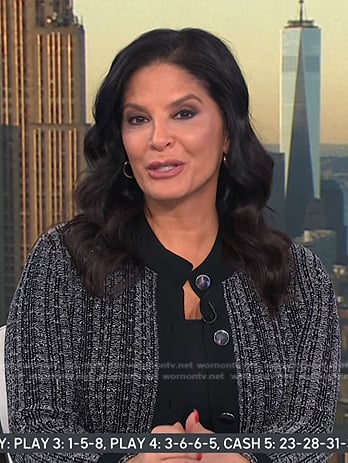 Darlene’s black cardigan on Today