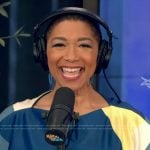 Deja Vu’s colorblock dress on Live with Kelly and Mark