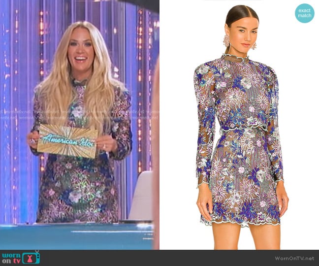 Elliatt Reese Set in Multi worn by Carrie Underwood on American Idol