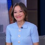 Eva’s light blue polo dress on Good Morning America