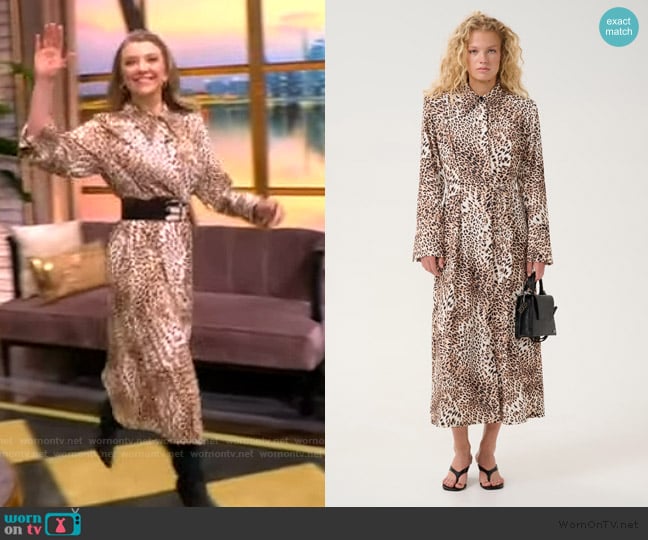 Gestuz GZmareen Dress worn by Natalie Dormer on The View