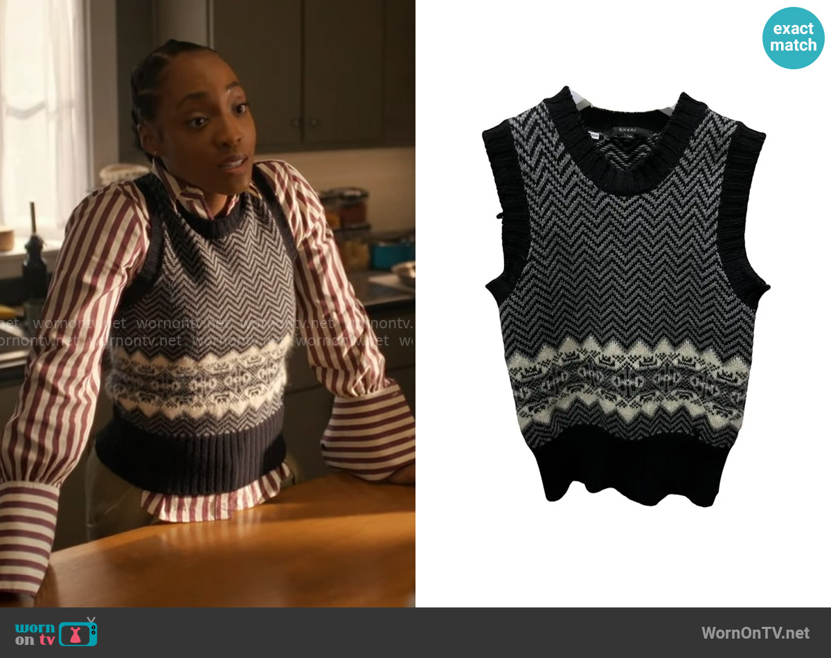 Gucci Wool Jumper worn by Faith Mitchell (Iantha Richardson) on Will Trent