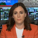 Hallie’s orange blazer on Today