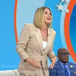 Jenna’s beige blazer and wide-leg pants on Today