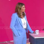 Jenna’s blue blazer and wide-leg pants on Today