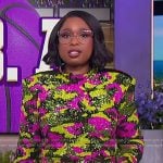 Jennifer’s metallic camo mini dress on The Jennifer Hudson Show