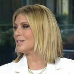 Jill’s gold pendant necklace on Today