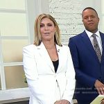 Jill’s white blazer and pants on Today