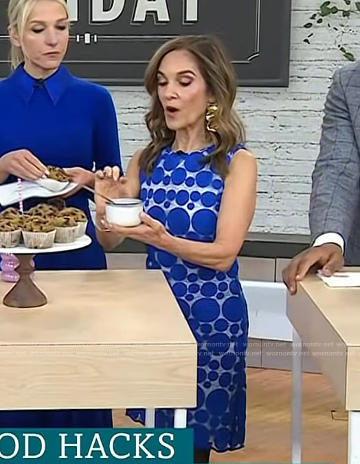 Joy Bauer’s circle sheer mini dress by Today
