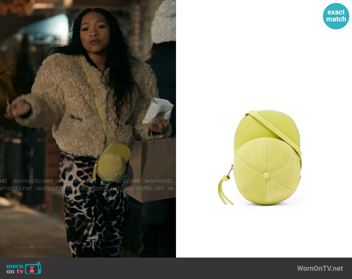 JW Anderson Medium Cap Crossbody Bag worn by Delilah (Laya DeLeon Hayes) on The Equalizer