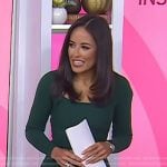 Kaylee’s green peplum top on Today