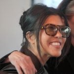 Kourtney’s square sunglasses on The Kardashians