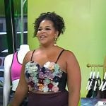 Lacee Green’s floral applique top on Today
