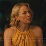 Laurie’s yellow dress on The White Lotus