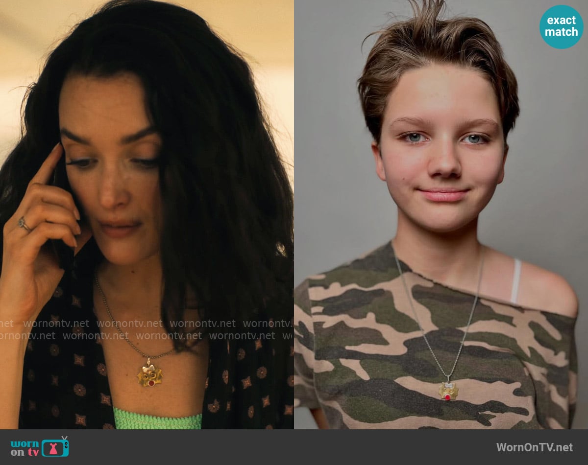 by Lily June worn by Chloe (Charlotte Le Bon) on The White Lotus