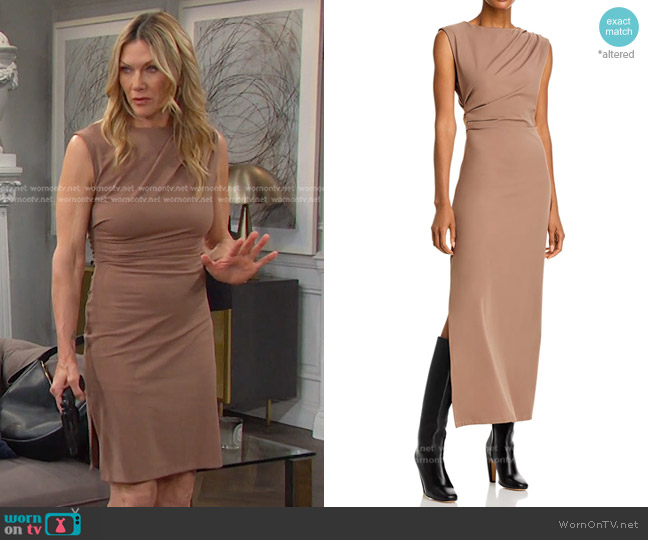 Line & Dot Elley Dress worn by Kristen DiMera (Stacy Haiduk) on Days of our Lives