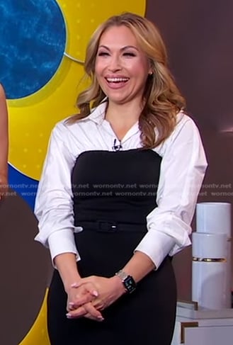 Lori’s mixed media shirt on Good Morning America