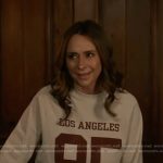 Maddie’s Los Angeles 95 print top on 9-1-1