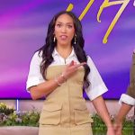 Mariah Crose’s layered mini dress on The Jennifer Hudson Show