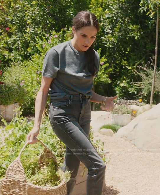 Meghan’s charcole jeans on With Love Meghan