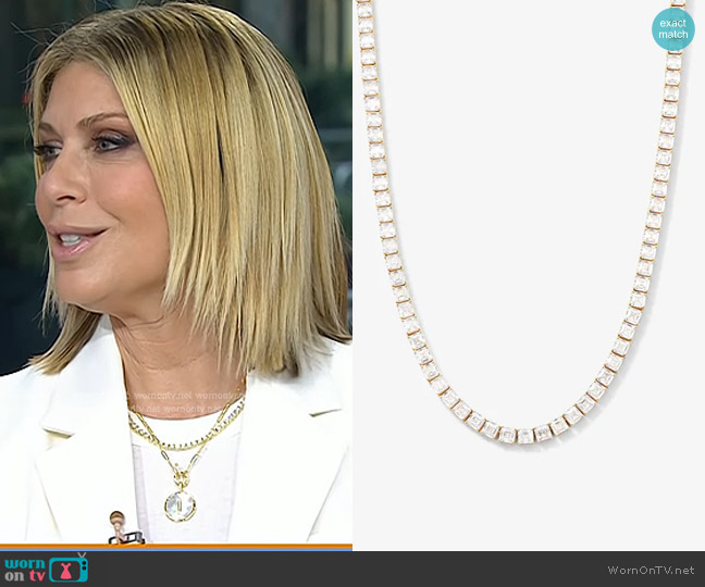 Melinda Maria The Queen's Tennis Necklace 16
