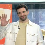 Michael Urie’s white jacket on Today