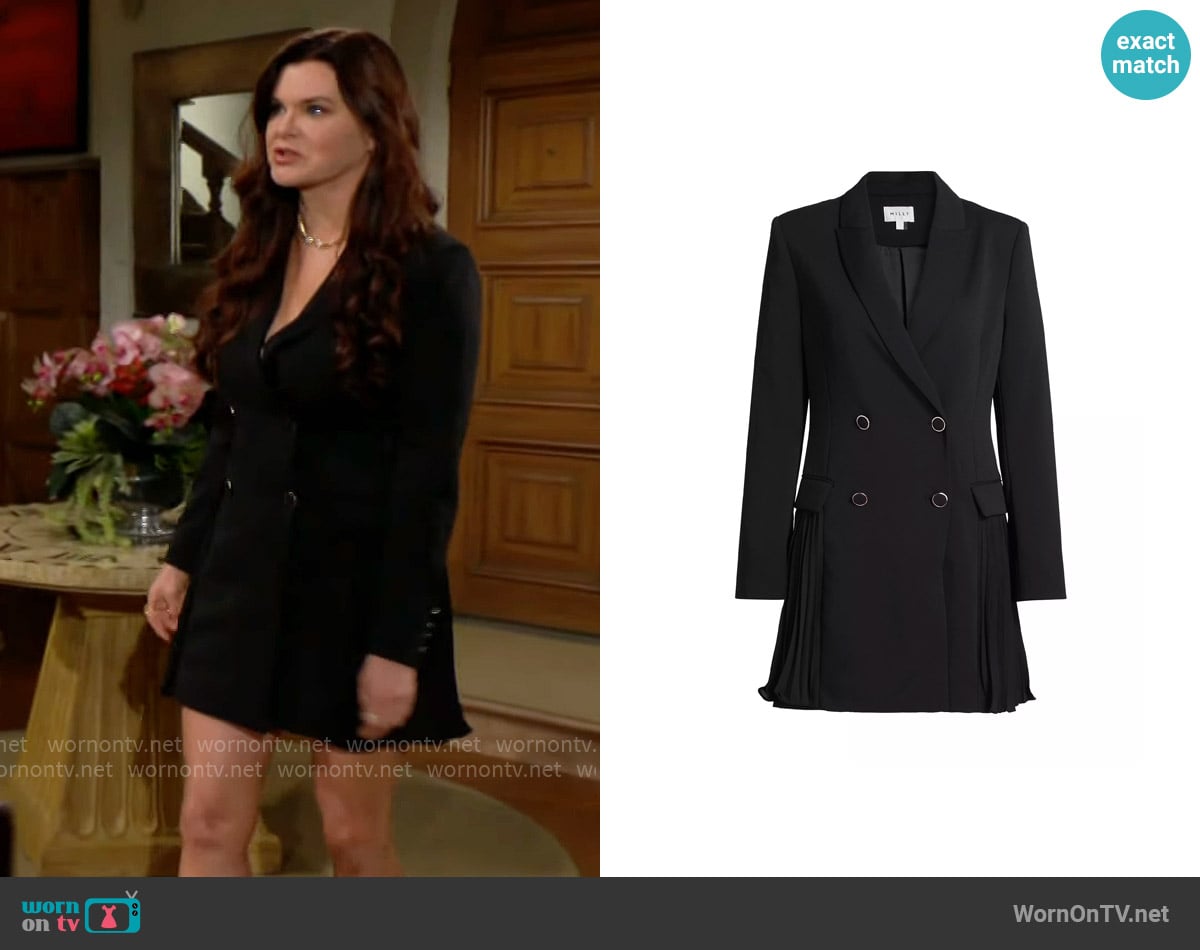 Milly Noora Dress worn by Katie Logan (Heather Tom) on The Bold and the Beautiful