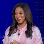 Morgan’s pink tie dye shirtdress on Good Morning America