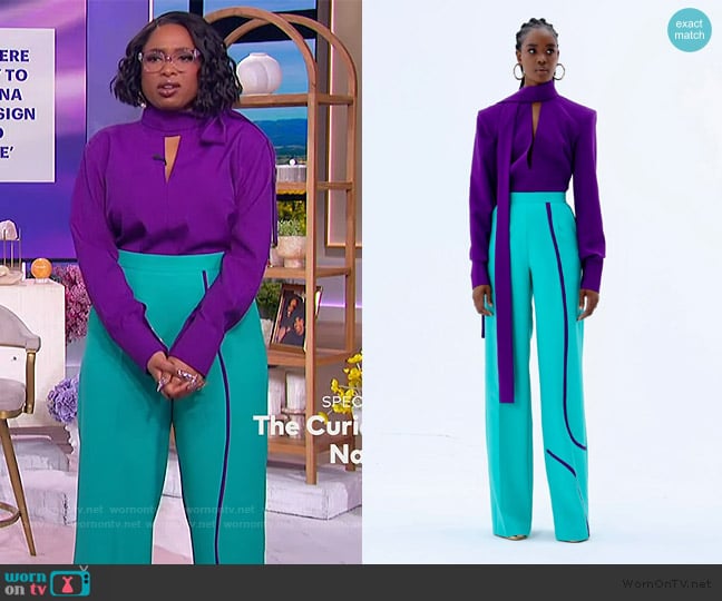 Olarsgrace Semilore Top worn by Jennifer Hudson on The Jennifer Hudson Show
