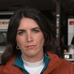 Liz’s orange puffer jacket on Today