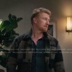 Owen’s gray abstract jacket on Greys Anatomy