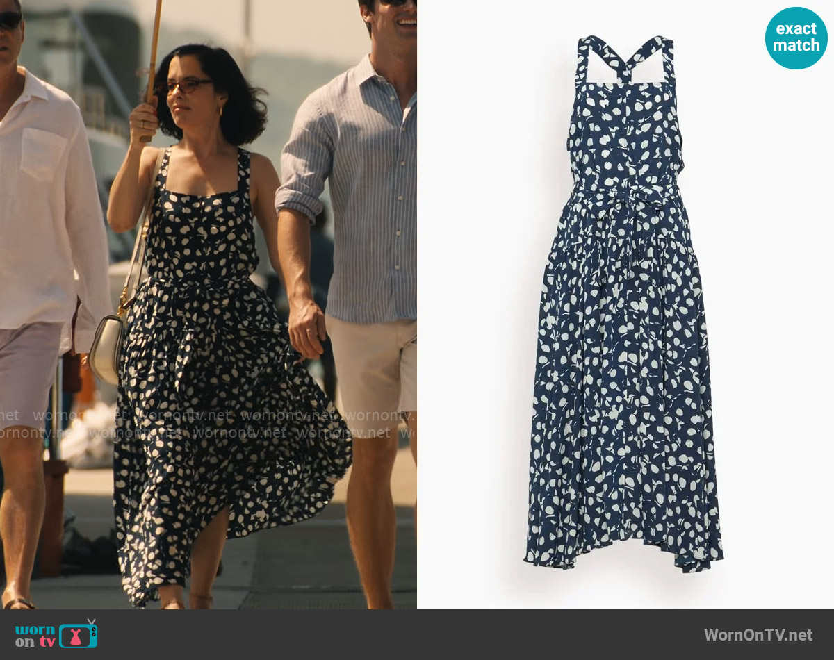 Rachel Comey Daje Dress worn by Victoria Ratliff (Parker Posey) on The White Lotus
