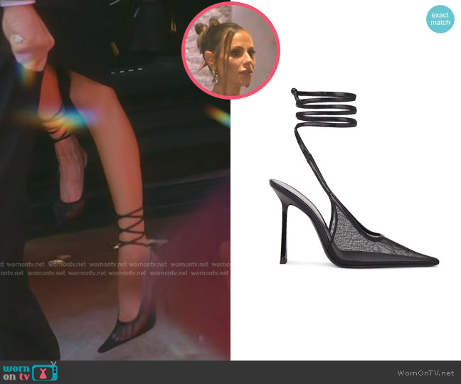 Saint Laurent Oxalis Pump worn by Dorit Kemsley on The Real Housewives of Beverly Hills