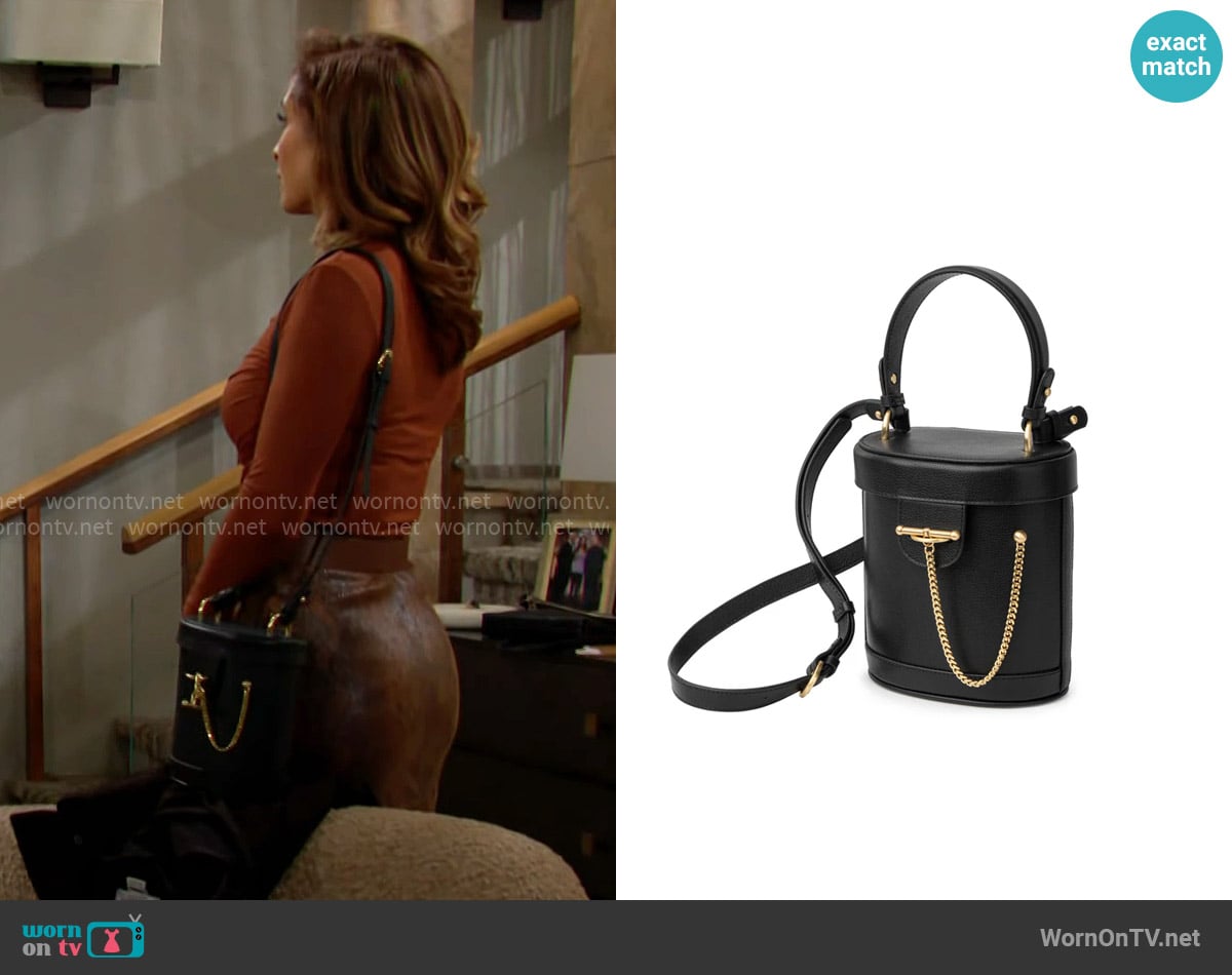 Sancia Jinte Canteen Bag worn by Lily Winters (Christel Khalil) on The Young and the Restless