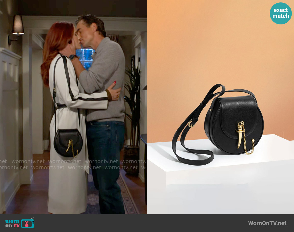 Sancia Marit Roundie Bag worn by Sally Spectra (Courtney Hope) on The Young and the Restless