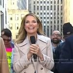 Savannah’s beige peacoat on Today