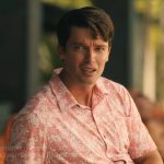 Saxon’s pink floral shirt on The White Lotus