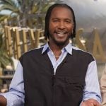 Scott’s mixed media shirt on Access Hollywood