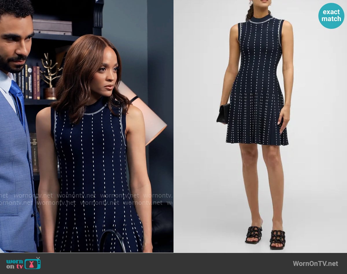 Simkhai Cosette Dress worn by Penelope (Stal Stowers) on Tyler Perrys Sistas