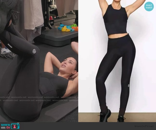 Skims Performance High Waist Leggings worn by Kim Kardashian (Kim Kardashian) on The Kardashians