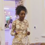 Venita’s floral lace mini dress on Southern Charm