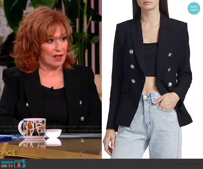 Veronica Beard Miller Dickey Jacket worn by Joy Behar on The View