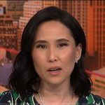 Vicky’s gold pearl necklace on NBC News Daily