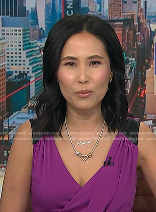 Vicky’s heart necklace on NBC News Daily